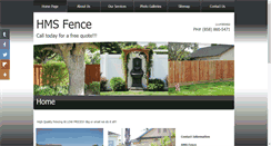 Desktop Screenshot of hmsfence.com